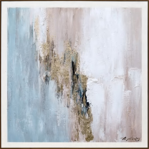 Hand-painted canvas, 100 × 100 cm, HP-100X100-0535