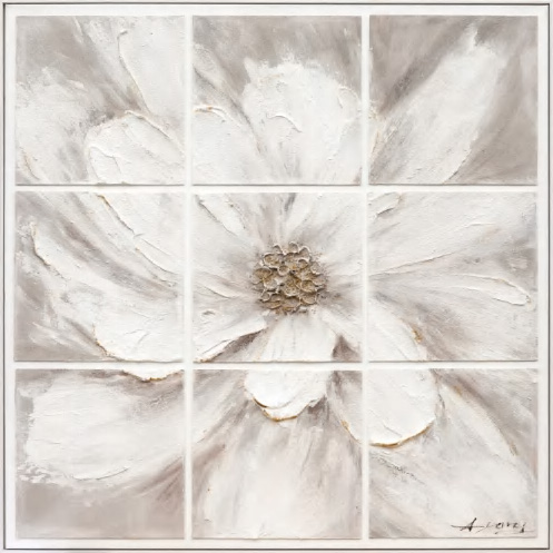 Hand-painted canvas, 100 × 100 cm, HP-100X100-0557