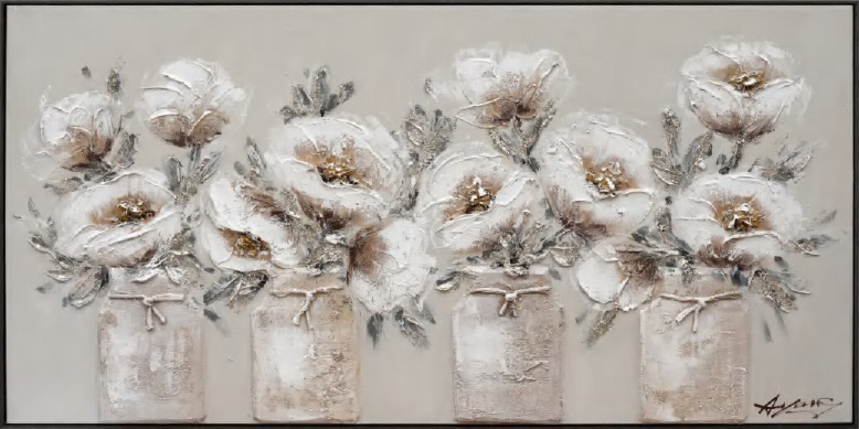 Hand-painted canvas, 120 × 60 cm, HP-120x60-0833