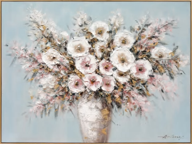 Hand-painted canvas, 120 × 90 cm, HP-120X90-0893